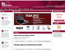Tablet Screenshot of borsan.es